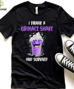 I Drank A Grimace Shake And Survived Shirt 6 I Drank A Grimace Shake And Survived Shirt