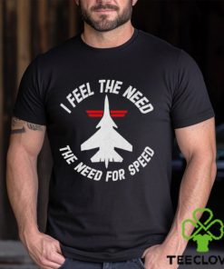 I Feel The Need The Need For Speed Aircraft Logo shirt