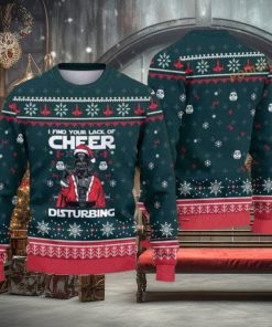 I Find Your Lack Of Cheer Disturbing Sith Darth Vader Christmas Star Wars Funny Ugly Sweater