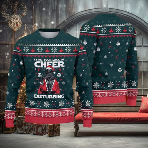 I Find Your Lack Of Cheer Disturbing Ugly Christmas Sweater