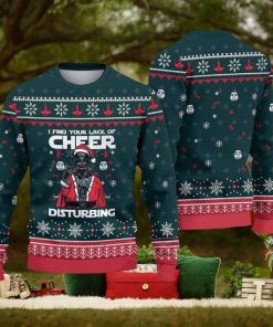 I Find Your Lack Of Cheer Disturbing Ugly Christmas Sweater