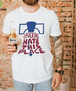 I Fucking Hate This Place Alec Bohm Philadelphia Phillies Baseball Shirt