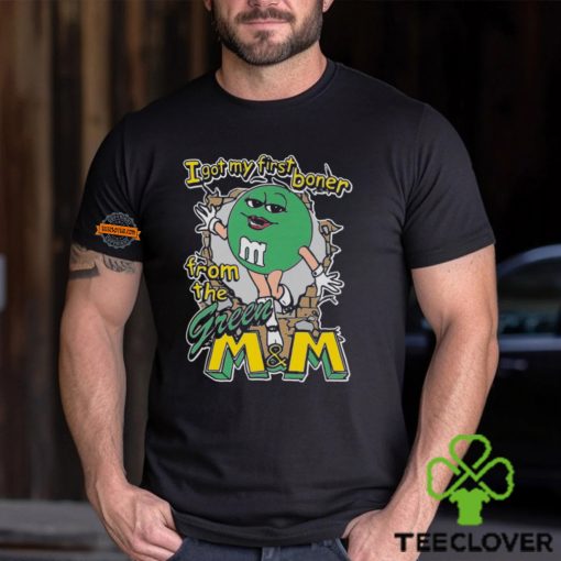 I Got My First Boner From The Green M&M Shirt