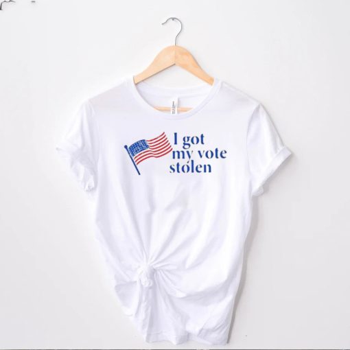 I Got My Vote Stolen USA Flag Shirt