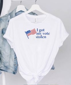 I Got My Vote Stolen USA Flag Shirt