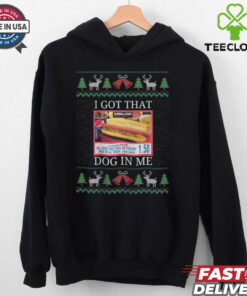 I Got That Dog in Me Ugly Christmas Sweater   Costco Kirkland Signature Holiday Party Shirt