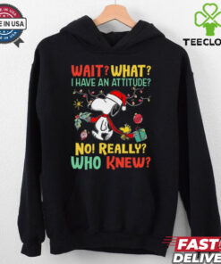 I HAVE AN ATTITUDE CHRISTMAS Unisex T Shirt