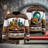 NFL New England Patriots Custom Name And Number Ugly Christmas Sweater Christmas Gift For Sport Team