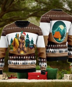I Hate People Bear Christmas Gift Ugly Christmas Sweater Xmas Holiday