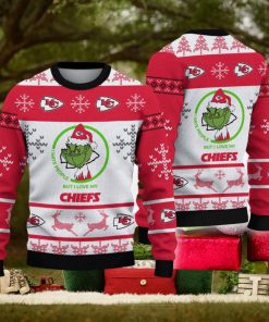 I Hate People But I Love Kansas City Chiefs New Knitted Christmas Sweater Holidays Gift