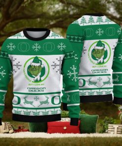 I Hate People But I Love Oregon Ducks Limited Style Ugly Christmas 3D Sweater Gift For Men Women