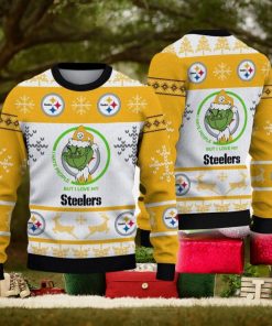 I Hate People But I Love Pittsburgh Steelers New Ugly Xmas Sweater