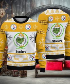 I Hate People But I Love Pittsburgh Steelers New Ugly Xmas Sweater