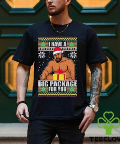 I Have A Big Package For You Barry Wood Meme Ugly Christmas Shirt