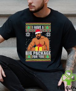 I Have A Big Package For You Barry Wood Meme Ugly Christmas Shirt