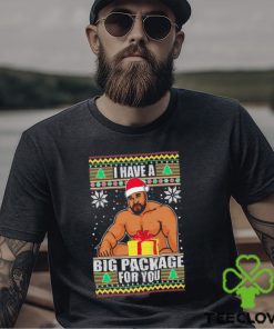 I Have A Big Package For You Barry Wood Meme Ugly Christmas Shirt