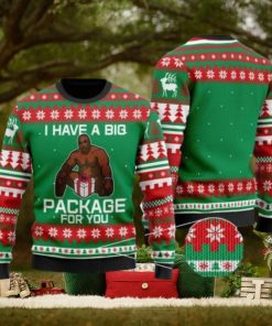 I Have A Big Package For You Ugly Christmas Sweater