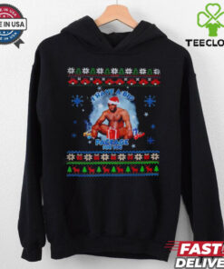 I Have a Big Package Meme Wood christmas shirt