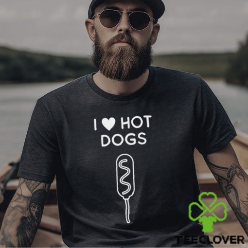 I Heart Hot Dogs T Shirt