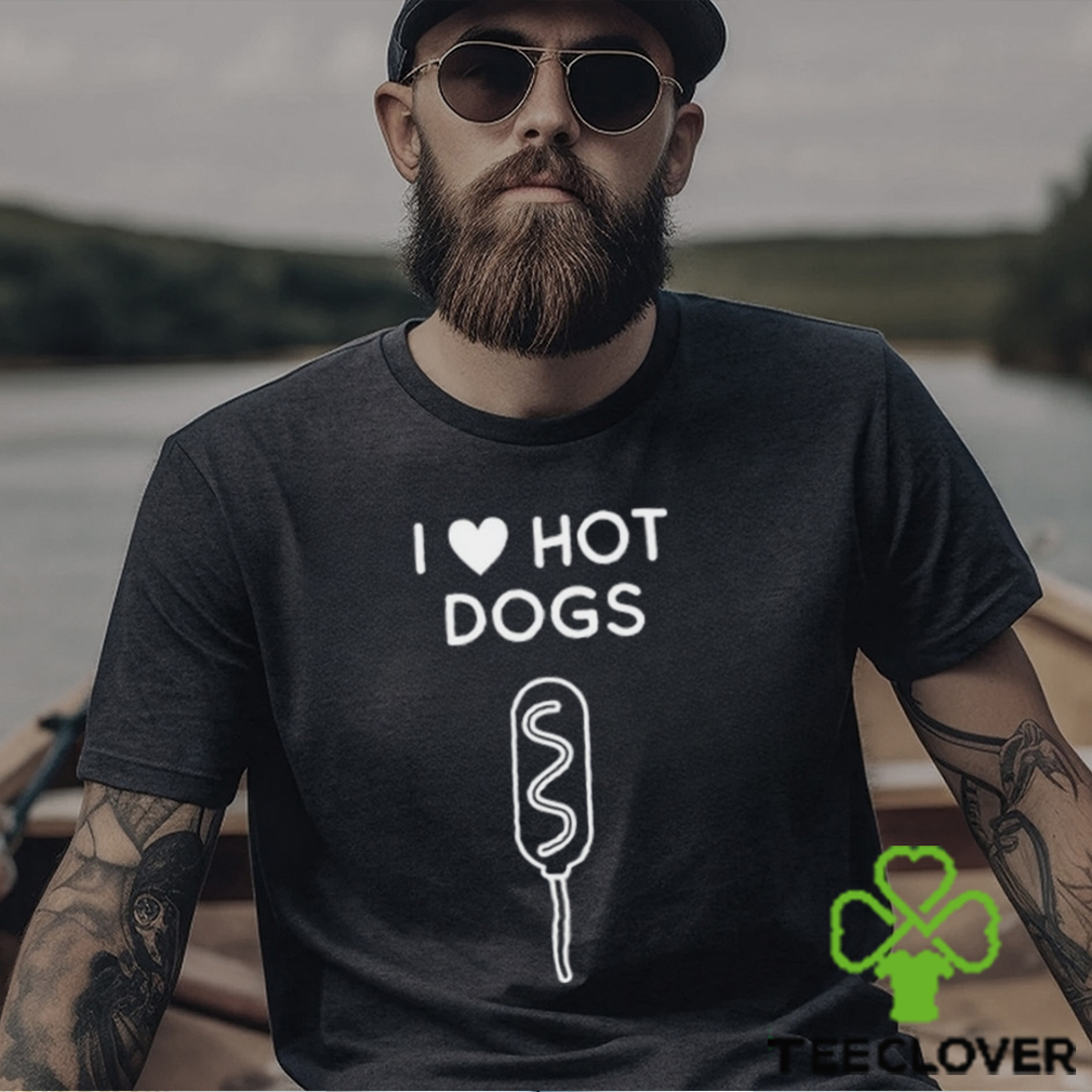 I Heart Hot Dogs T Shirt I Heart Hot Dogs T Shirt