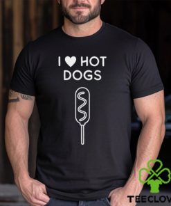 I Heart Hot Dogs T Shirt