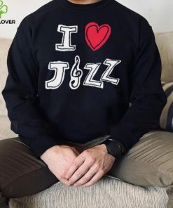 I Heart Jazz Tee Ethically Made T Shirt