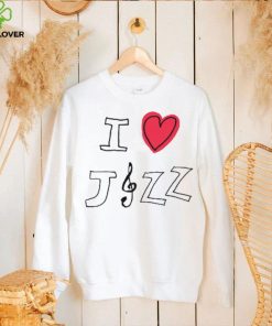 I Heart Jazz Tee Ethically Made T Shirts