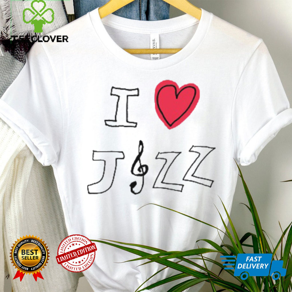 I Heart Jazz Tee Ethically Made T Shirts I Heart Jazz Tee Ethically Made T Shirts