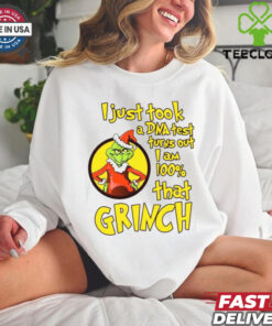 I Just Took A Dna Test Turns Out I Am 100 That Grinch shirt