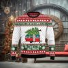 Bus Cruising Towards A Merry Christmas Ugly Christmas Sweater 3D Gift Christmas Funny