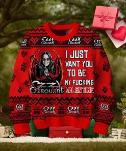 I Just Want You To Be My Fucking Valentine Ozzy Osbourne Sweater