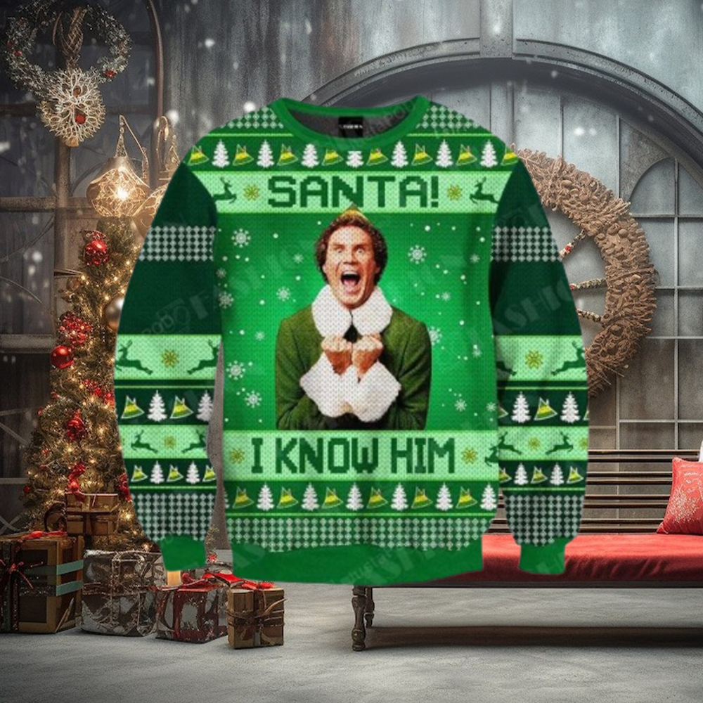 I Know Him Ugly Christmas Sweater I Know Him Ugly Christmas Sweater