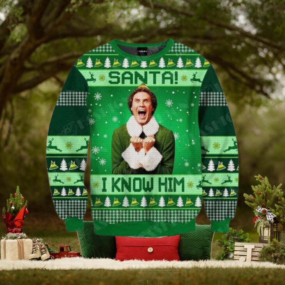I Know Him Ugly Christmas Sweater I Know Him Ugly Christmas Sweater
