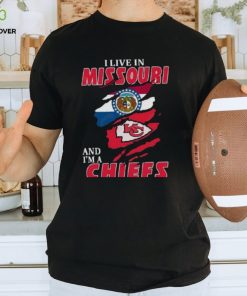 I Live In Missouri And Im A Chiefs Fan Forever Shirt Longsleeve T hoodie, sweater, longsleeve, shirt v-neck, t-shirt