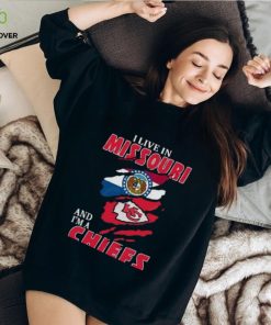 I Live In Missouri And Im A Chiefs Fan Forever Shirt Longsleeve T hoodie, sweater, longsleeve, shirt v-neck, t-shirt