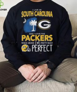 I Live In South Carolina And I Love The Packers Which Means I’m Pretty Much Hat Perfect Shirt 2 I Live In South Carolina And I Love The Packers Which Means I’m Pretty Much Hat Perfect Shirt
