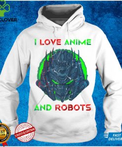 I Love Anime And Robots Otaku Manga Alien Robot Raglan Baseball Tee tee