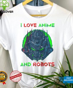 I Love Anime And Robots Otaku Manga Alien Robot Raglan Baseball Tee tee