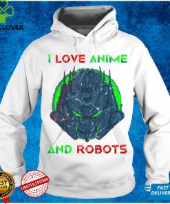 I Love Anime And Robots Otaku Manga Alien Robot T Shirt (1) tee