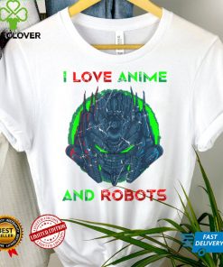 I Love Anime And Robots Otaku Manga Alien Robot T Shirt (1) tee