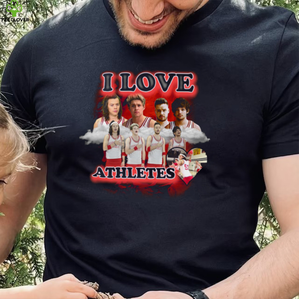 I Love Athletes Shirt I Love Athletes Shirt