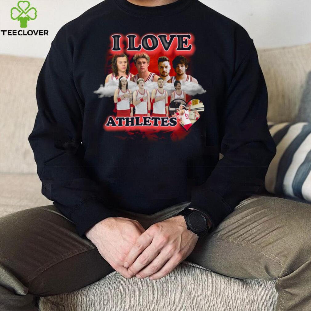 I Love Athletes Shirt I Love Athletes Shirt