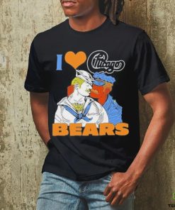 I Love Chicago Bears T Shirt