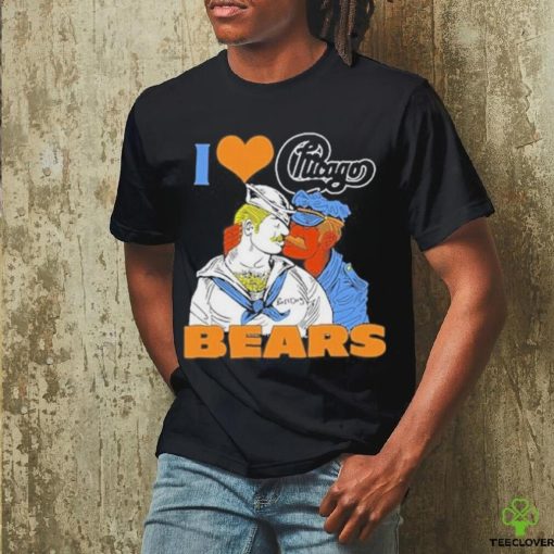 I Love Chicago Bears T Shirt