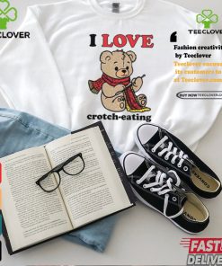 I Love Crotch Eating Bear Shirt