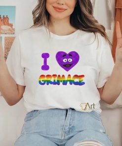 I Love Grimace Pride 2024 Shirt