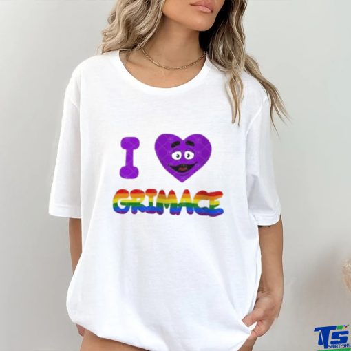 I Love Grimace Pride 2024 Shirt