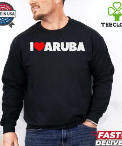 I Love (Heart) Aruba Lover T Shirt