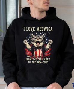 I Love Meowica From The Cat Lantic To The Paw Cific Classic T Shirt