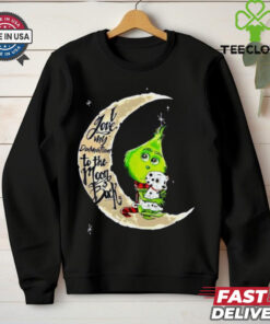 I Love My Dalmatian To The Moon And Back Christmas shirt